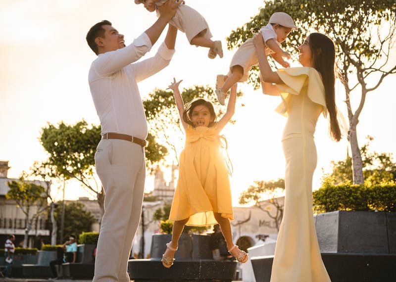 a happy family