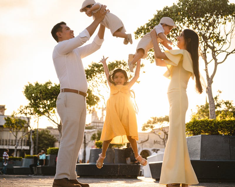 a happy family